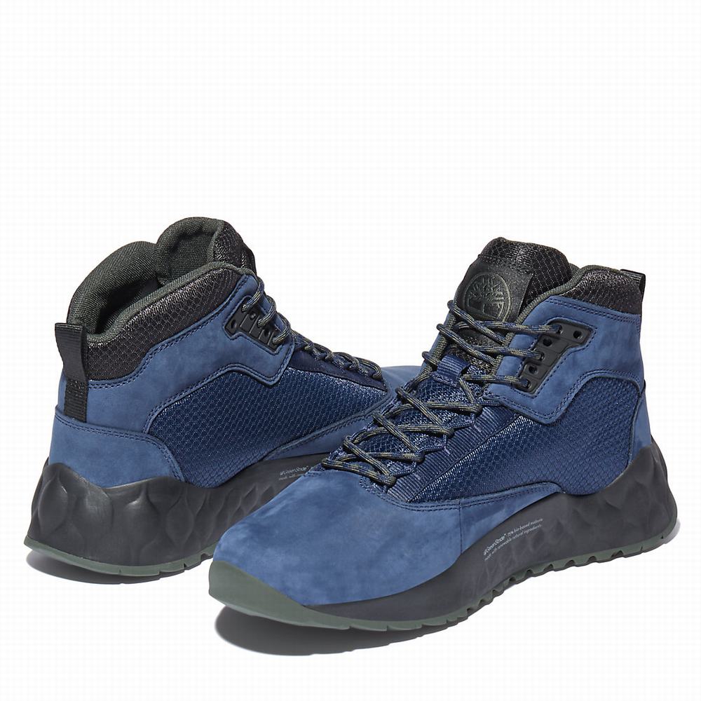 Pánské Kotníkové Boty Timberland Solar Wave GreenStride™ Chukka Tmavě Blankyt | TI23781-184