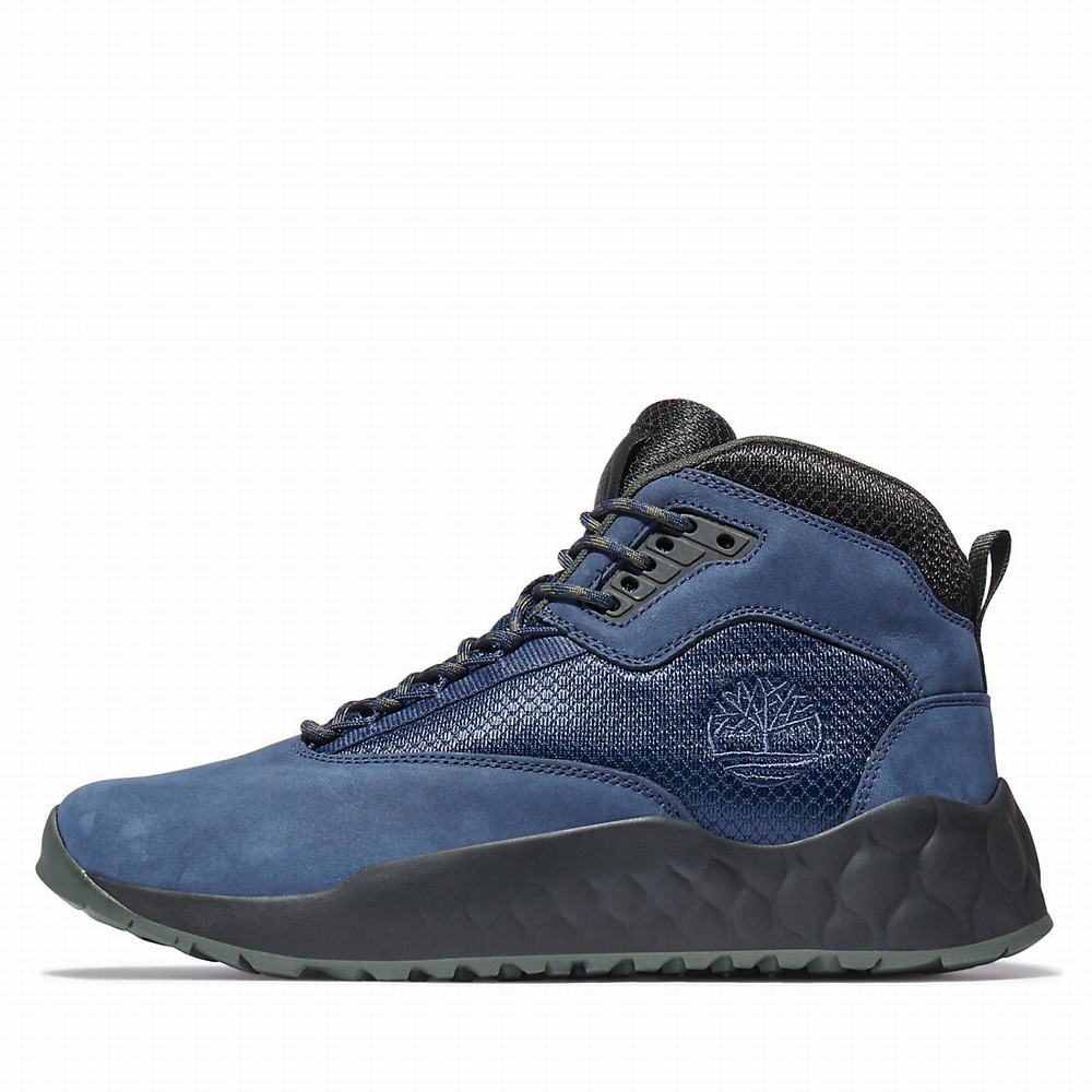 Pánské Kotníkové Boty Timberland Solar Wave GreenStride™ Chukka Tmavě Blankyt | TI23781-184