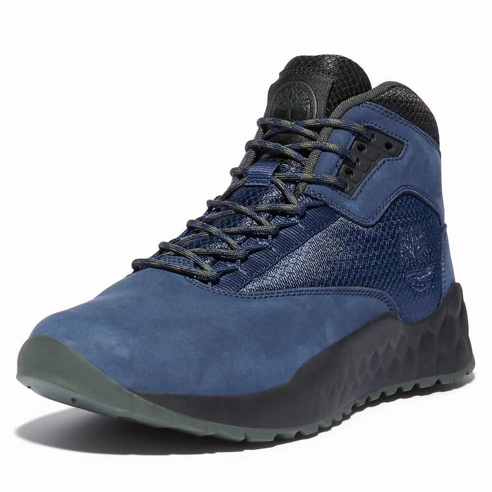 Pánské Kotníkové Boty Timberland Solar Wave GreenStride™ Chukka Tmavě Blankyt | TI23781-184