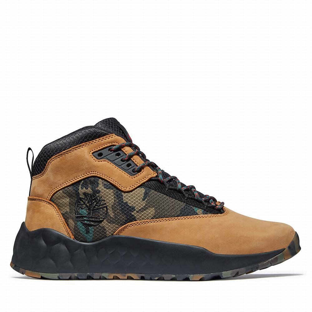 Pánské Kotníkové Boty Timberland Solar Wave GreenStride™ Chukka Žluté | TI89203-346