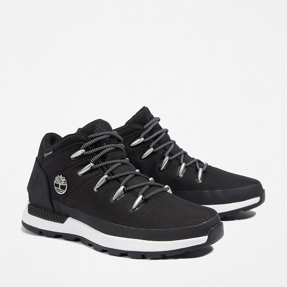 Pánské Kotníkové Boty Timberland Sprint Trekker Chukka Černé | TI35028-015