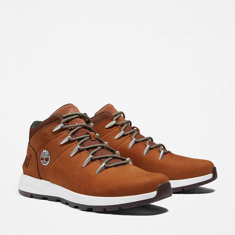 Pánské Kotníkové Boty Timberland Sprint Trekker Chukka Hnědé | TI36079-312