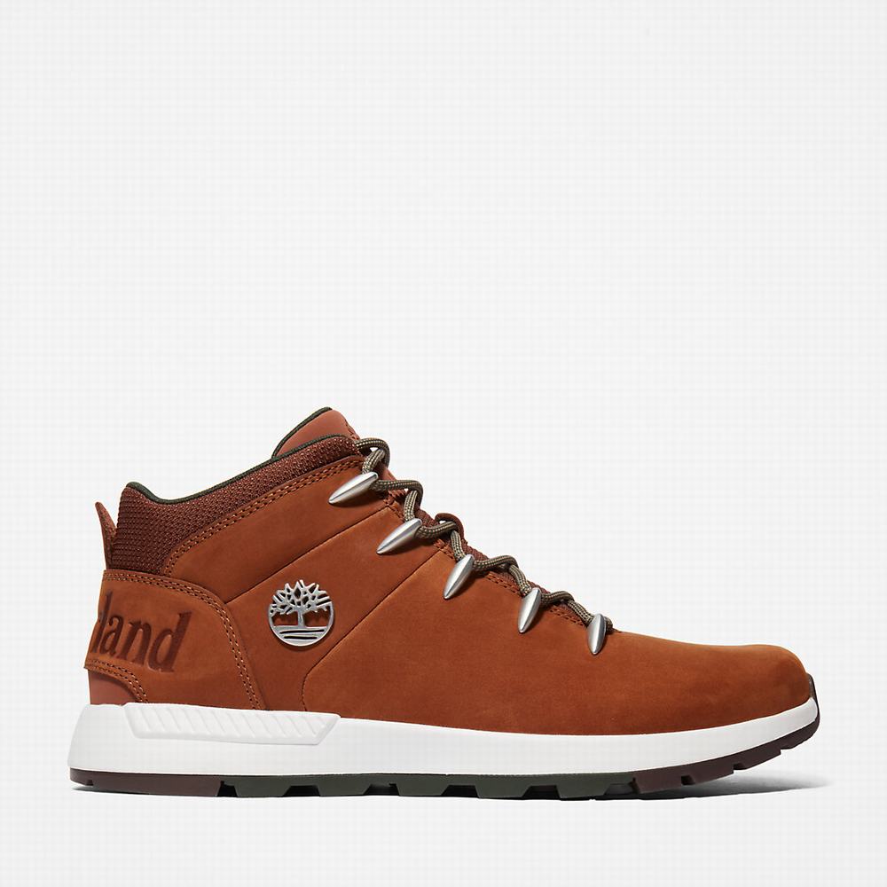 Pánské Kotníkové Boty Timberland Sprint Trekker Chukka Hnědé | TI36079-312