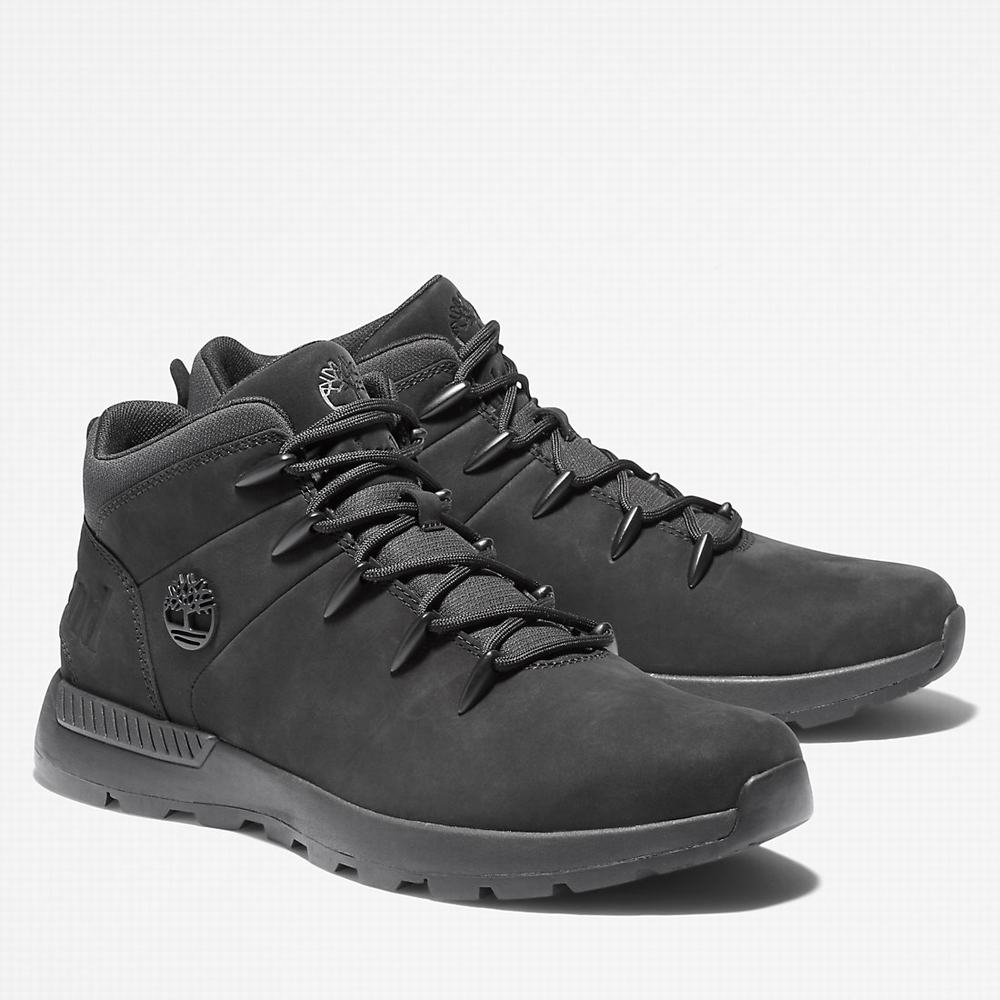 Pánské Kotníkové Boty Timberland Sprint Trekker Chukka Černé | TI46870-854