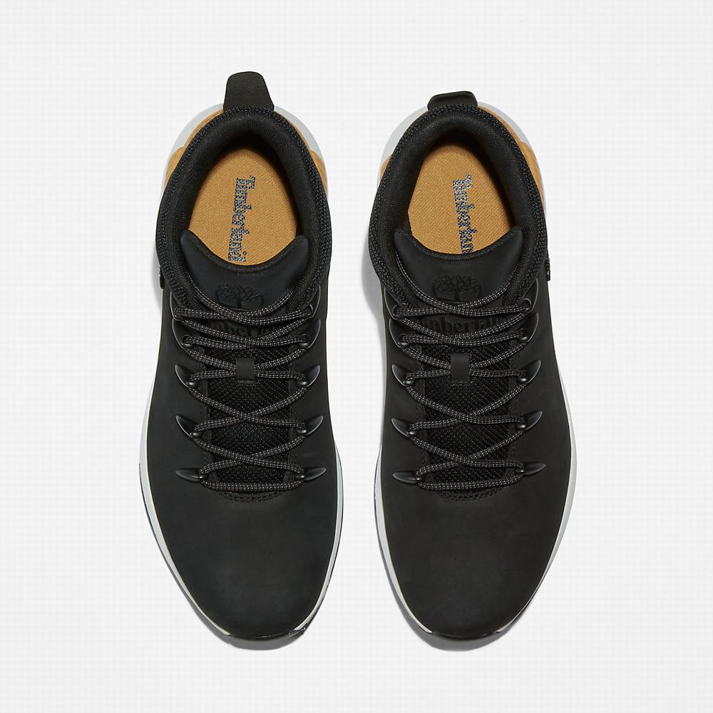 Pánské Kotníkové Boty Timberland Sprint Trekker Chukka Černé | TI64920-159