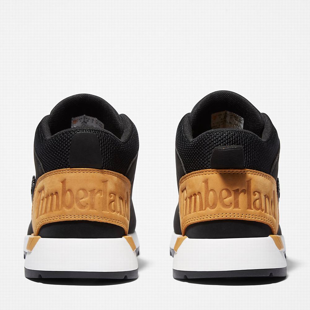 Pánské Kotníkové Boty Timberland Sprint Trekker Chukka Černé | TI64920-159