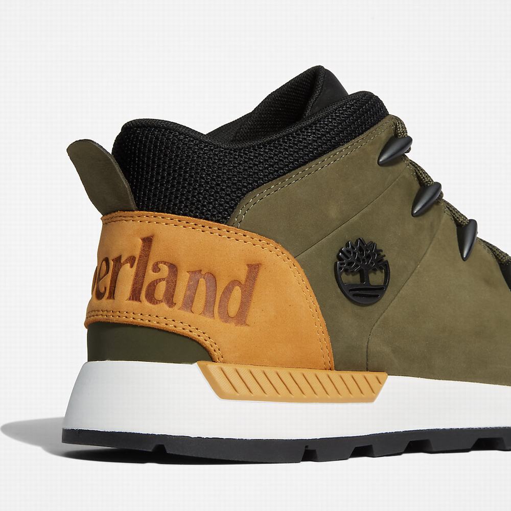 Pánské Kotníkové Boty Timberland Sprint Trekker Chukka Zelene | TI94536-760