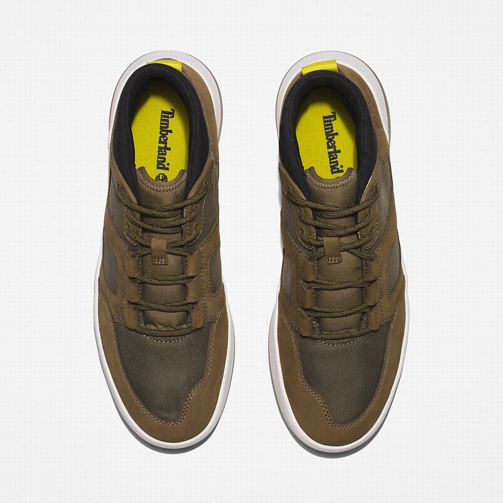 Pánské Kotníkové Boty Timberland Supaway Chukka Zelene | TI57309-860
