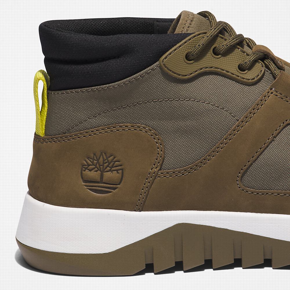 Pánské Kotníkové Boty Timberland Supaway Chukka Zelene | TI57309-860