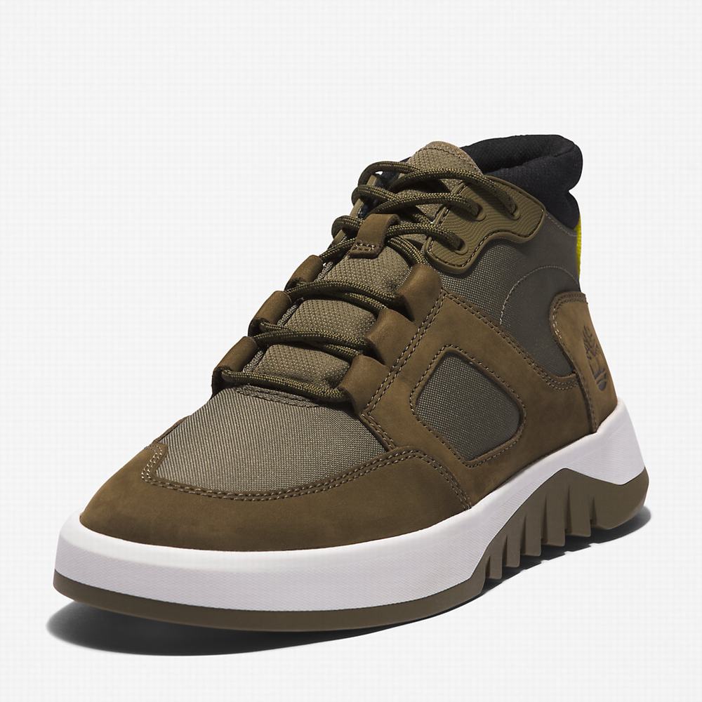 Pánské Kotníkové Boty Timberland Supaway Chukka Zelene | TI57309-860