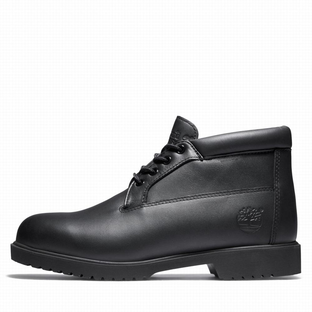 Pánské Kotníkové Boty Timberland TBL® 1973 Newman Waterproof Chukka Černé | TI42015-850