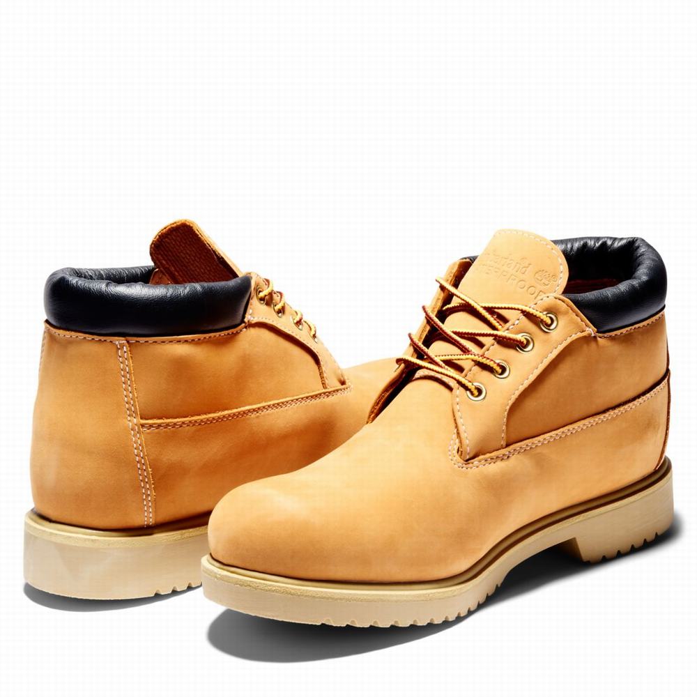 Pánské Kotníkové Boty Timberland TBL® 1973 Newman Waterproof Chukka Hnědé | TI57289-698