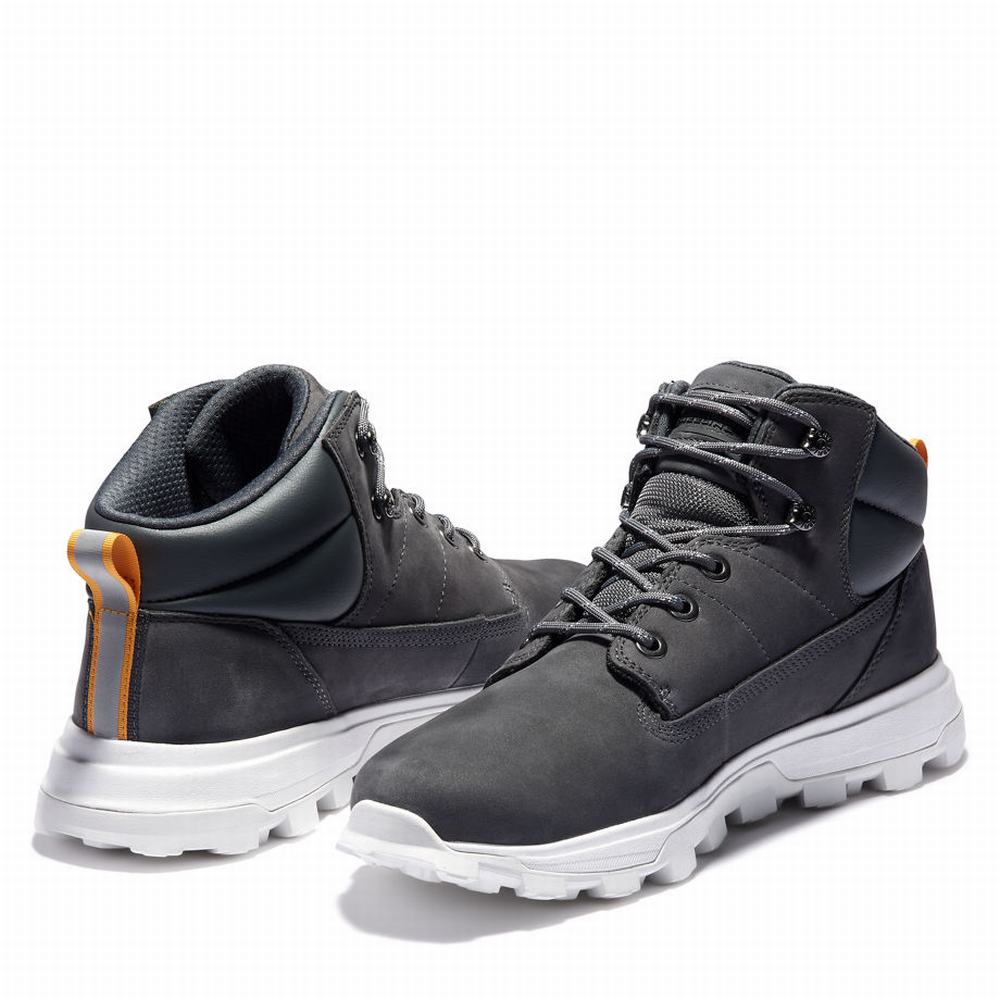 Pánské Kotníkové Boty Timberland Treeline Chukka Šedé Bílé | TI06178-492