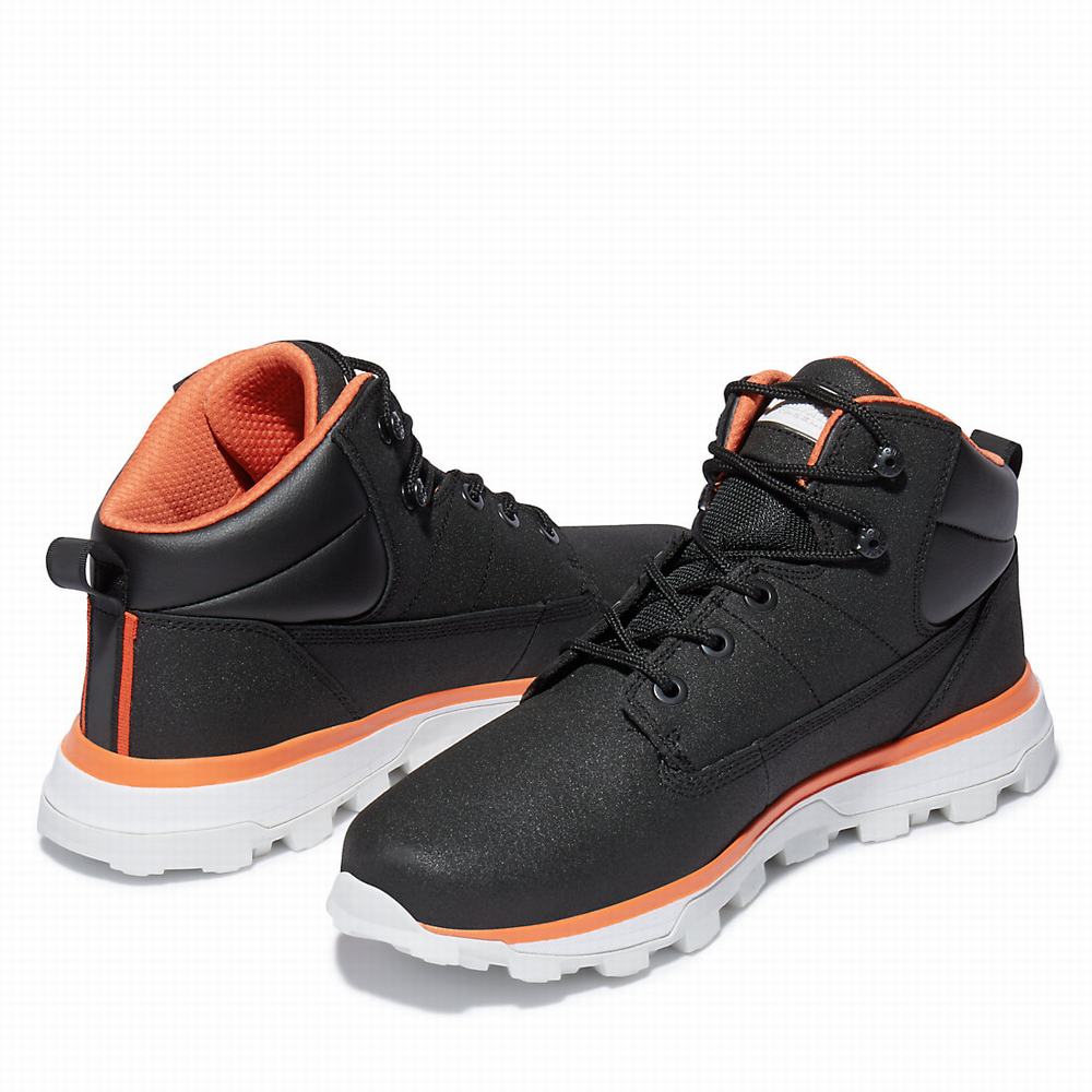 Pánské Kotníkové Boty Timberland Treeline Chukka Černé | TI45016-064