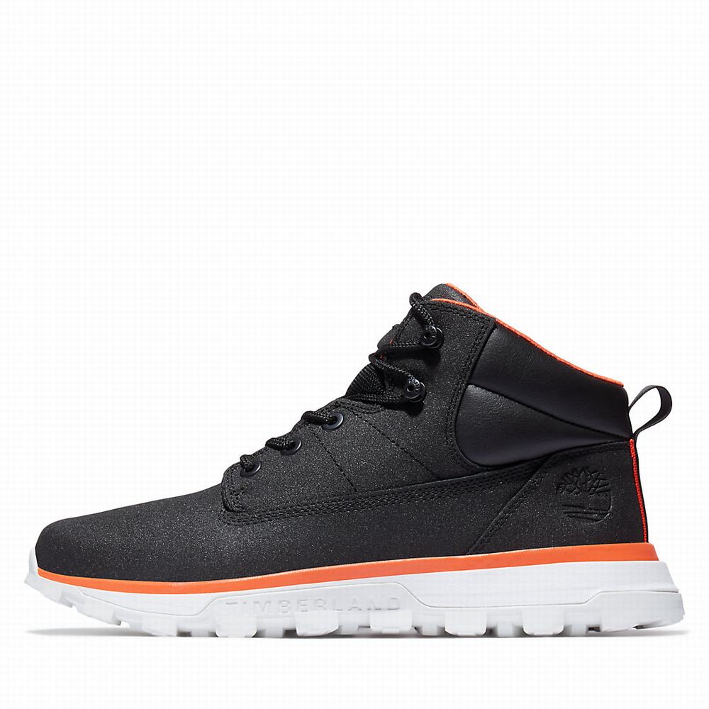 Pánské Kotníkové Boty Timberland Treeline Chukka Černé | TI45016-064