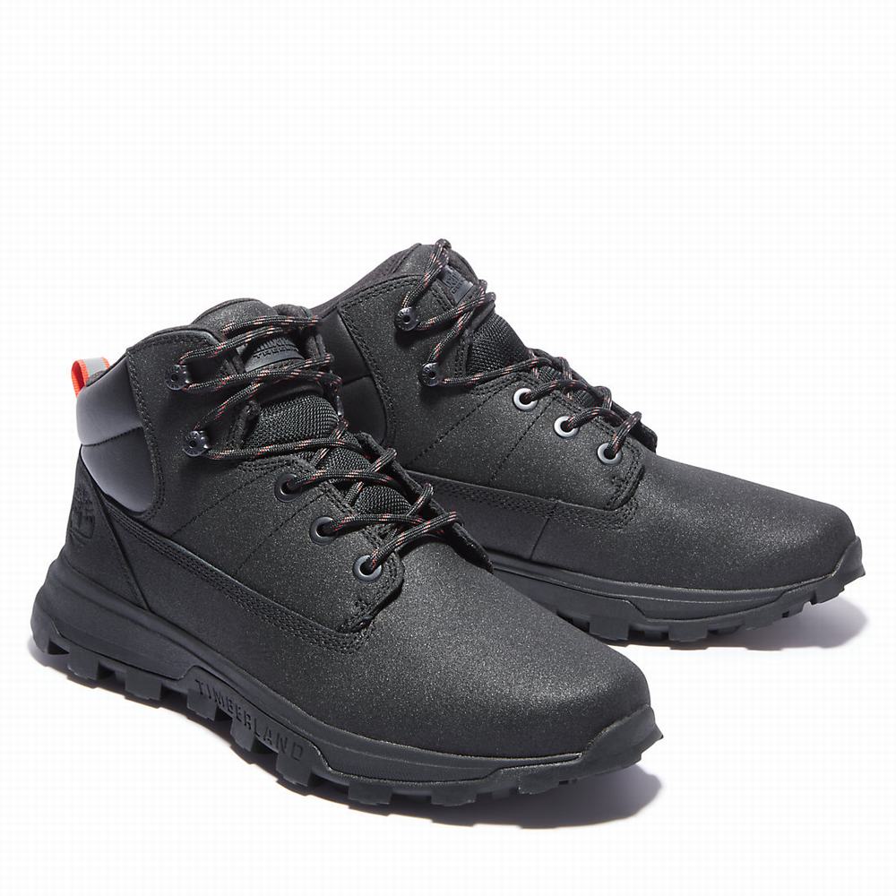 Pánské Kotníkové Boty Timberland Treeline Chukka Černé | TI45079-581