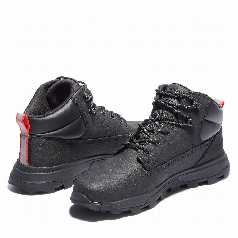 Pánské Kotníkové Boty Timberland Treeline Chukka Černé | TI45079-581