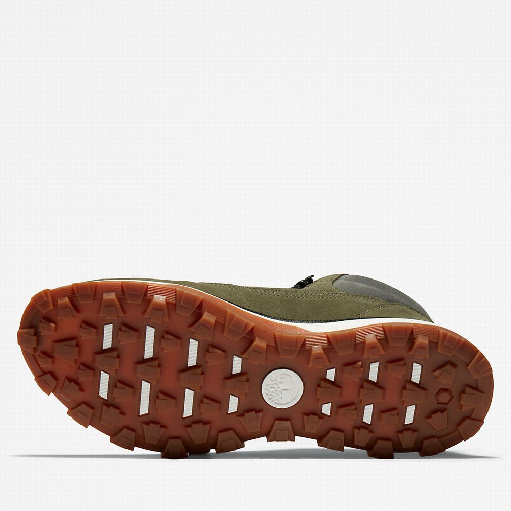 Pánské Kotníkové Boty Timberland Treeline Chukka Tmavě Zelene | TI45691-548