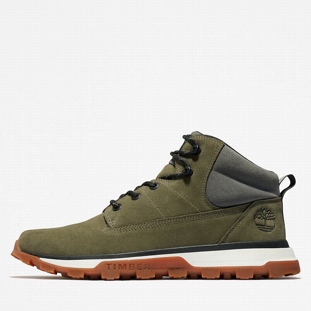 Pánské Kotníkové Boty Timberland Treeline Chukka Tmavě Zelene | TI45691-548