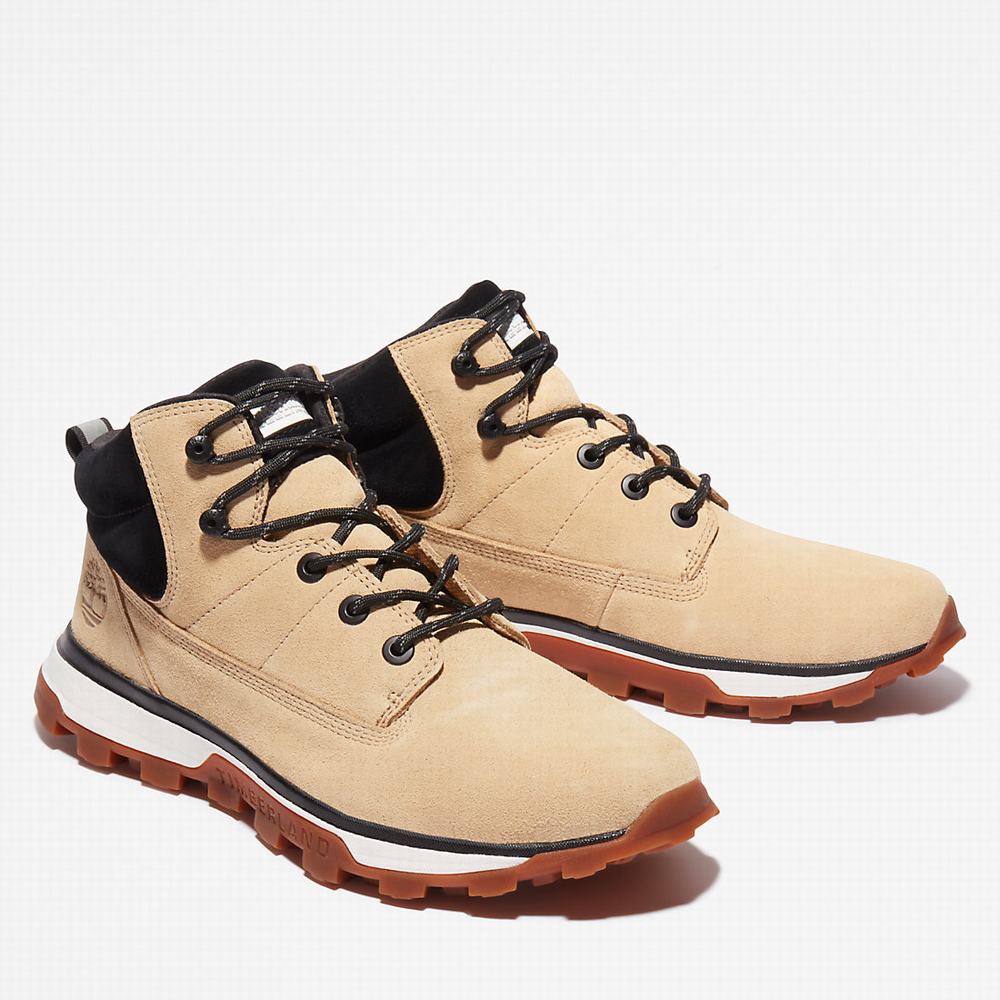 Pánské Kotníkové Boty Timberland Treeline Chukka Béžový | TI54871-580