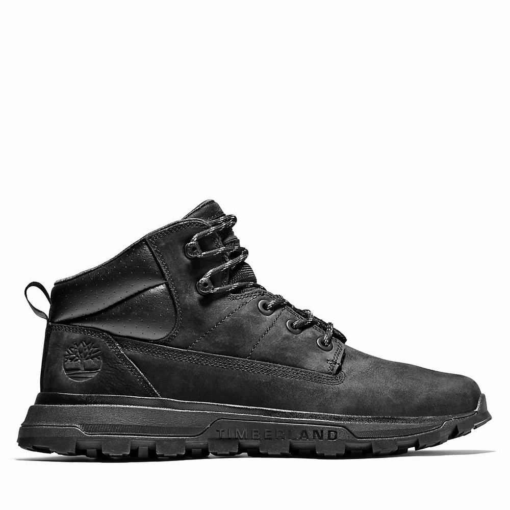 Pánské Kotníkové Boty Timberland Treeline Chukka Černé | TI75964-189