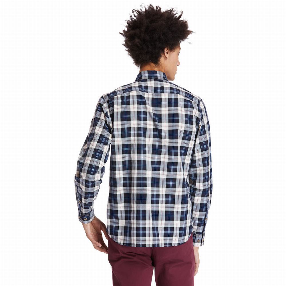 Pánské Košile Timberland Eastham River Tartan Béžový | TI09624-063