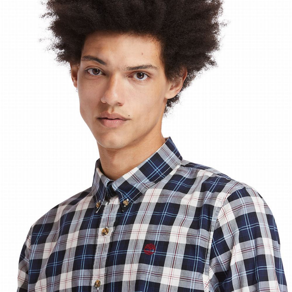 Pánské Košile Timberland Eastham River Tartan Béžový | TI09624-063