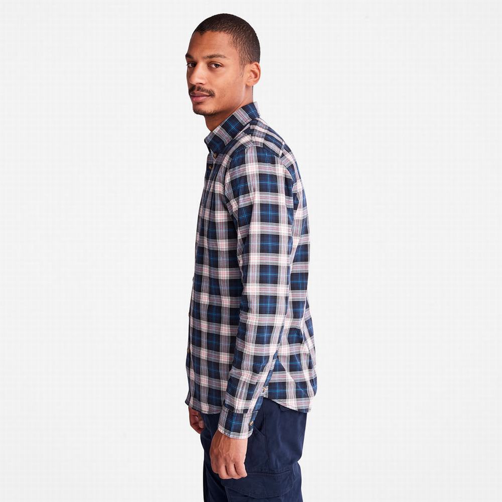 Pánské Košile Timberland Eastham River Tartan Světle Šedé | TI27946-928