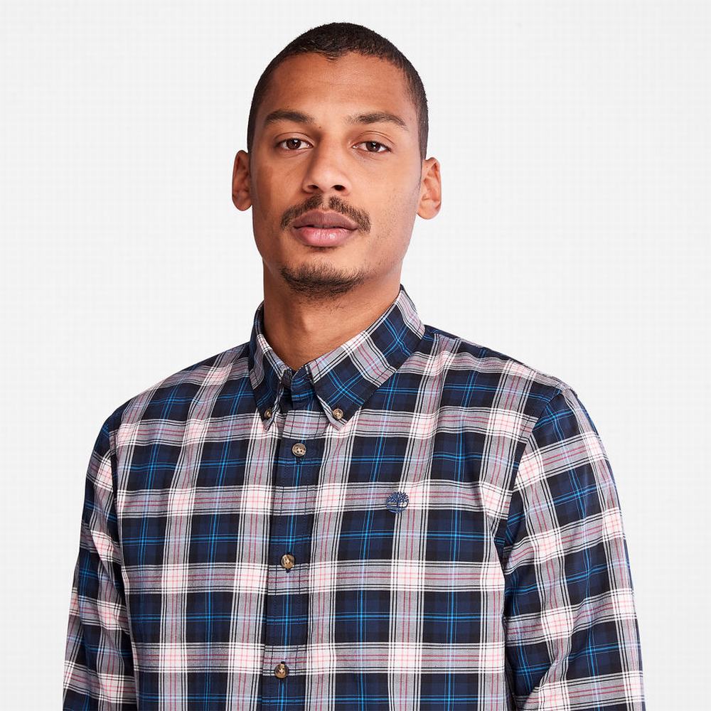 Pánské Košile Timberland Eastham River Tartan Světle Šedé | TI27946-928