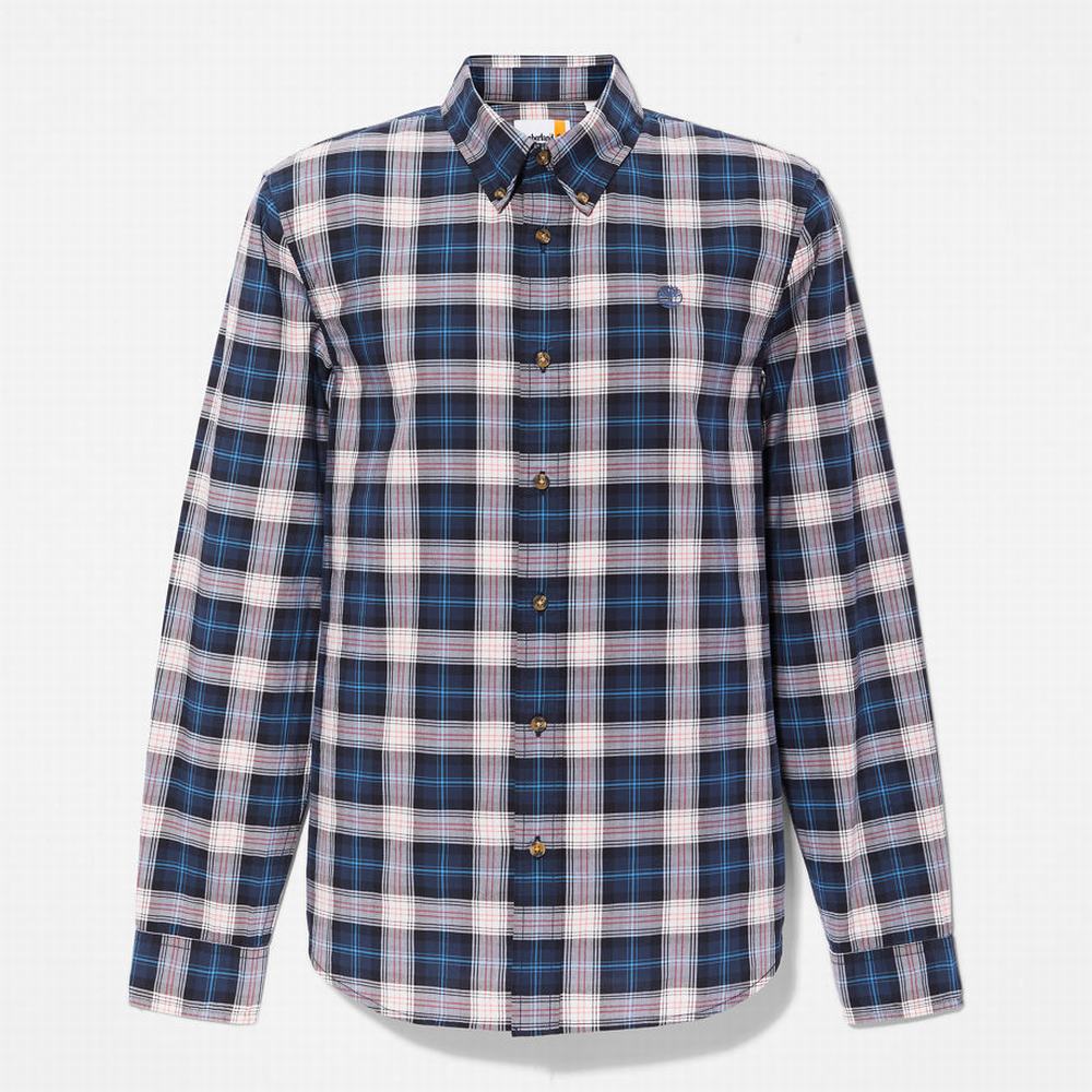 Pánské Košile Timberland Eastham River Tartan Světle Šedé | TI27946-928