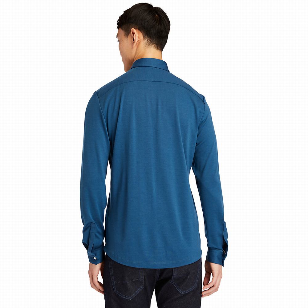 Pánské Košile Timberland Eco-ready Blankyt | TI65032-627