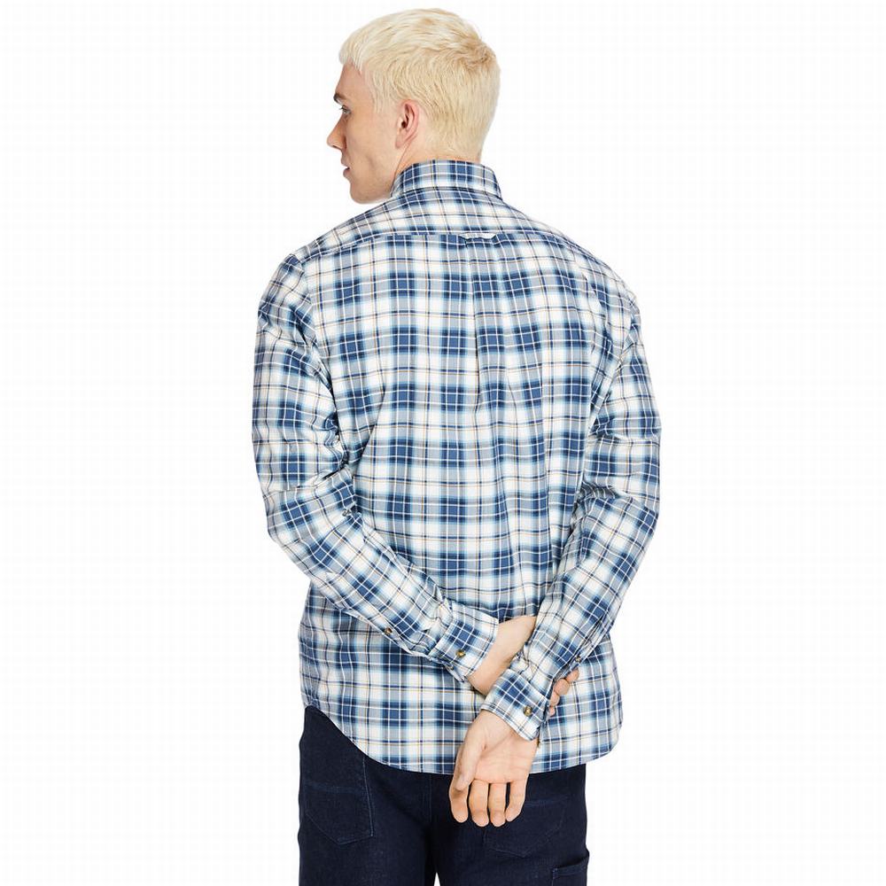 Pánské Košile Timberland Essential Check Blankyt | TI82315-723