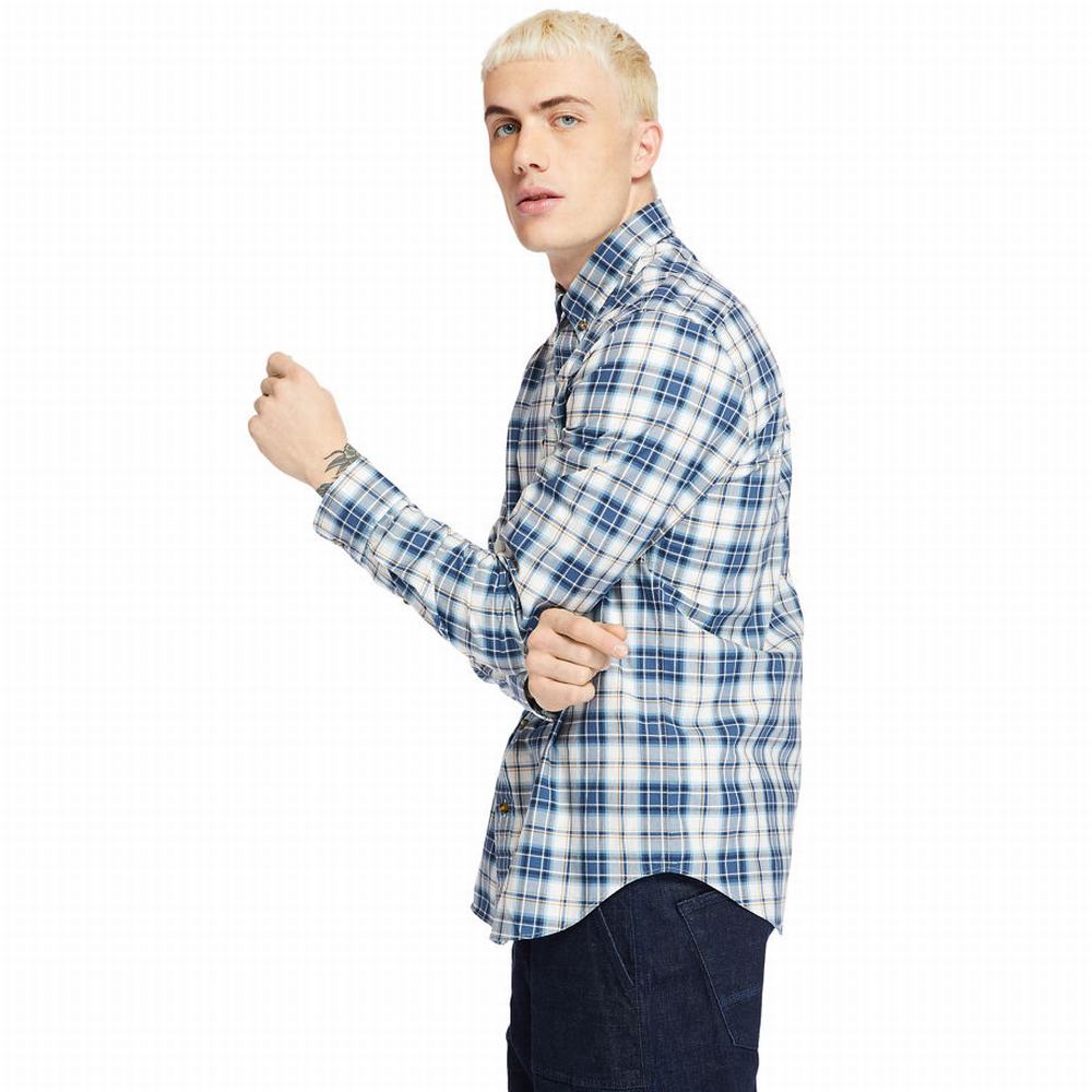 Pánské Košile Timberland Essential Check Blankyt | TI82315-723