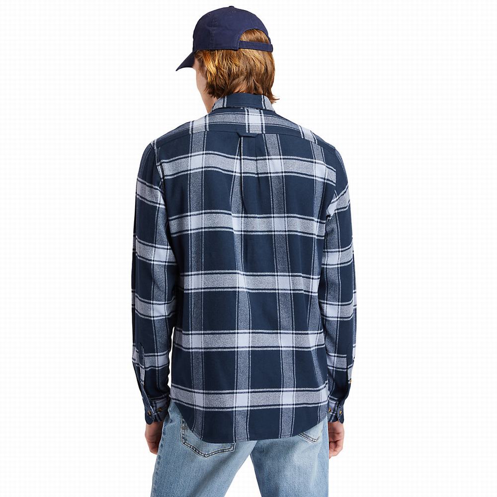 Pánské Košile Timberland Heavy Flannel Checked Blankyt | TI92516-479