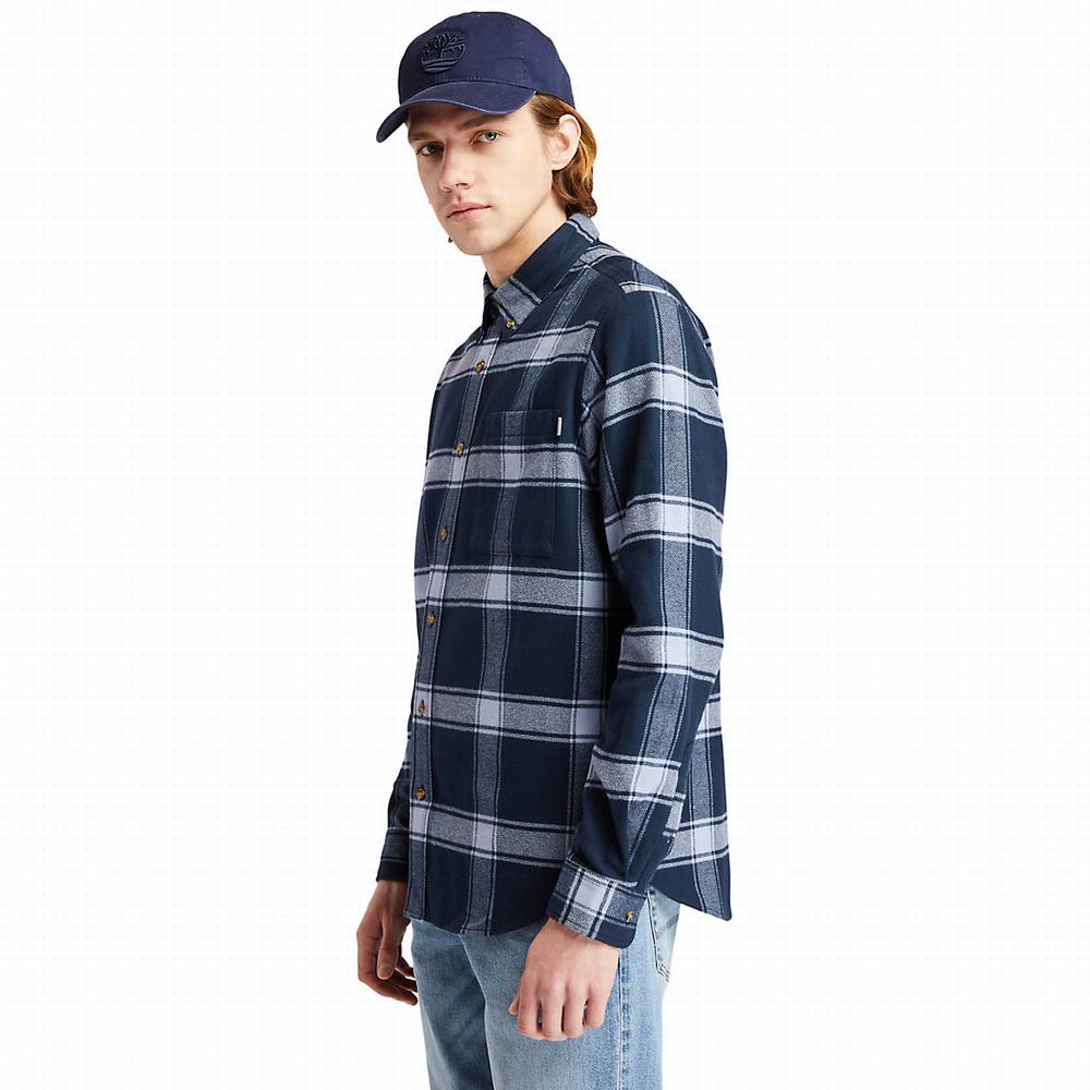 Pánské Košile Timberland Heavy Flannel Checked Blankyt | TI92516-479