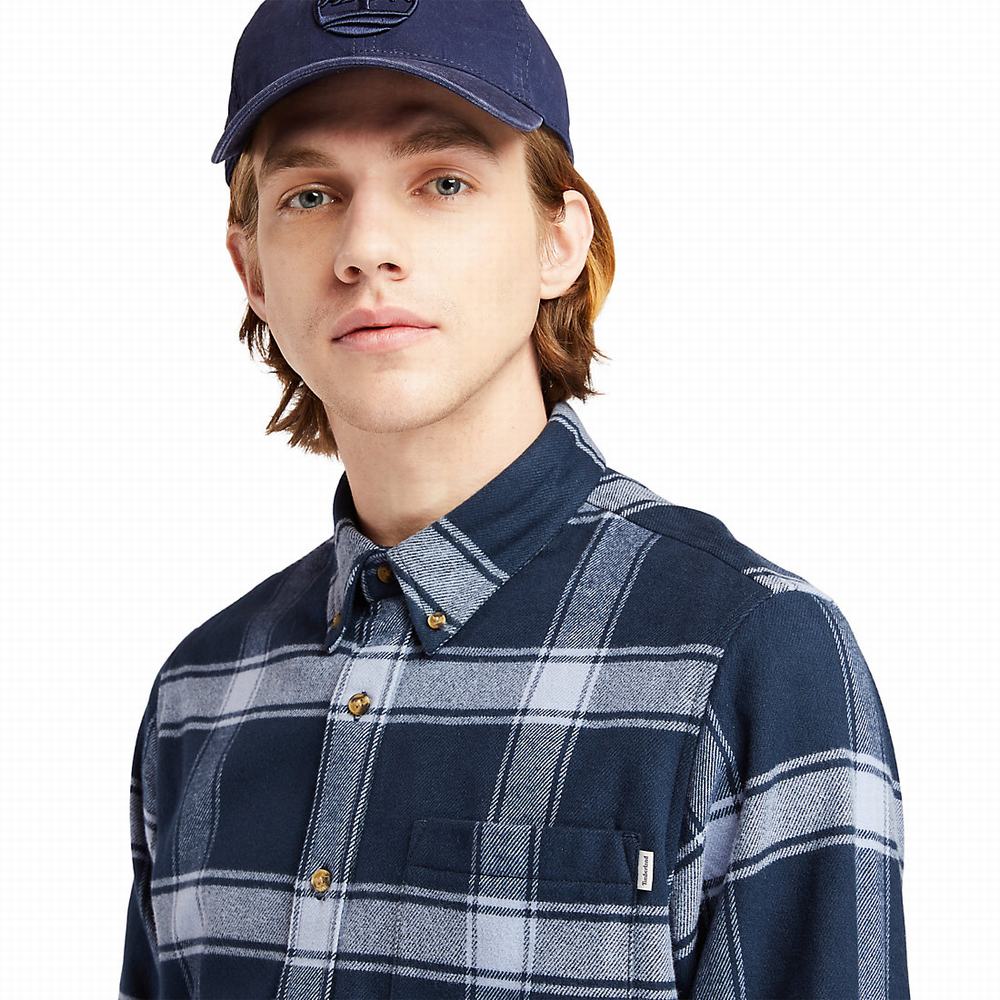 Pánské Košile Timberland Heavy Flannel Checked Blankyt | TI92516-479
