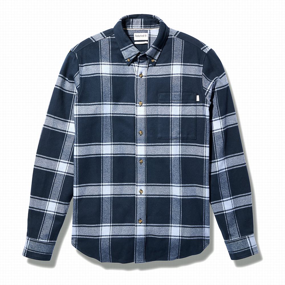 Pánské Košile Timberland Heavy Flannel Checked Blankyt | TI92516-479