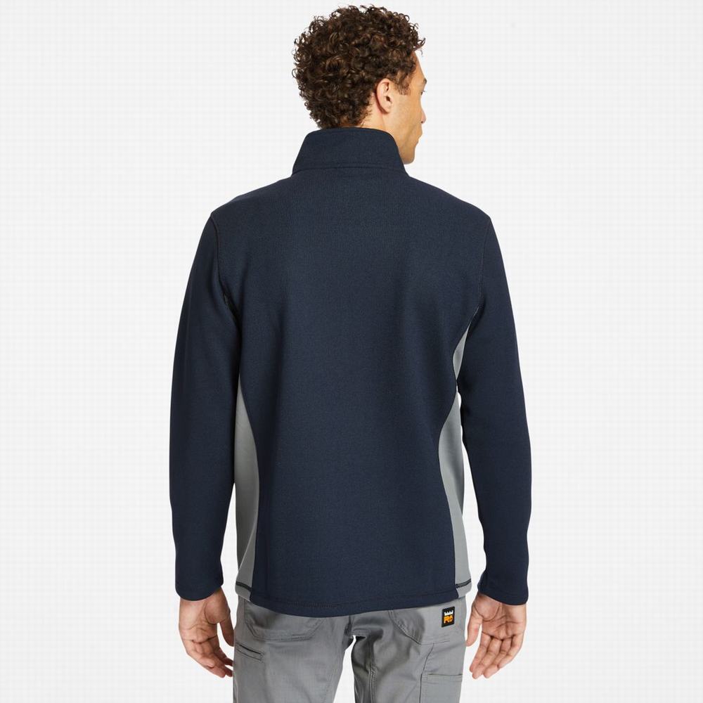 Pánské Košile Timberland PRO® Studwall Full-Zip Fleece Tmavě Blankyt | TI81936-938