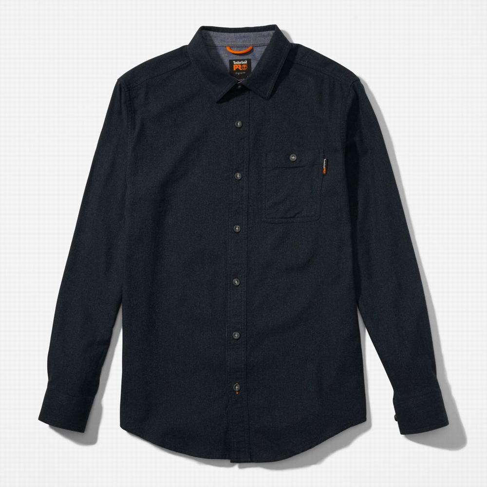 Pánské Košile Timberland PRO® Woodfort Midweight Flannel Pracovní Blankyt | TI31025-315