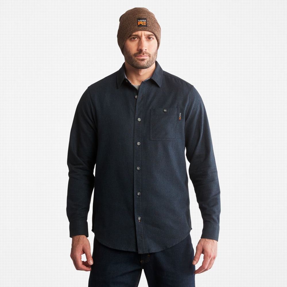 Pánské Košile Timberland PRO® Woodfort Midweight Flannel Pracovní Blankyt | TI31025-315