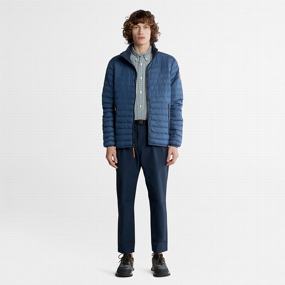 Pánské Košile Timberland Seersucker Gingham Tyrkysové | TI56017-150