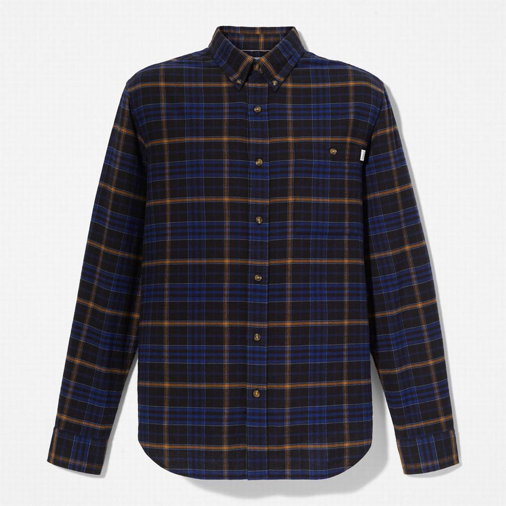 Pánské Košile Timberland Tartan Shirt with SolucellAir™ Technologie Černé | TI92106-472
