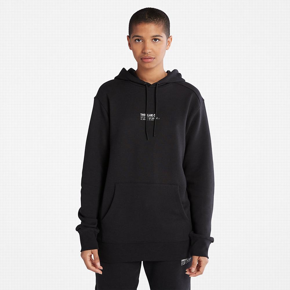 Pánské Mikiny S Kapucí Timberland All Gender Luxe Pohodlí Essentials Refibra™ Černé | TI34610-856
