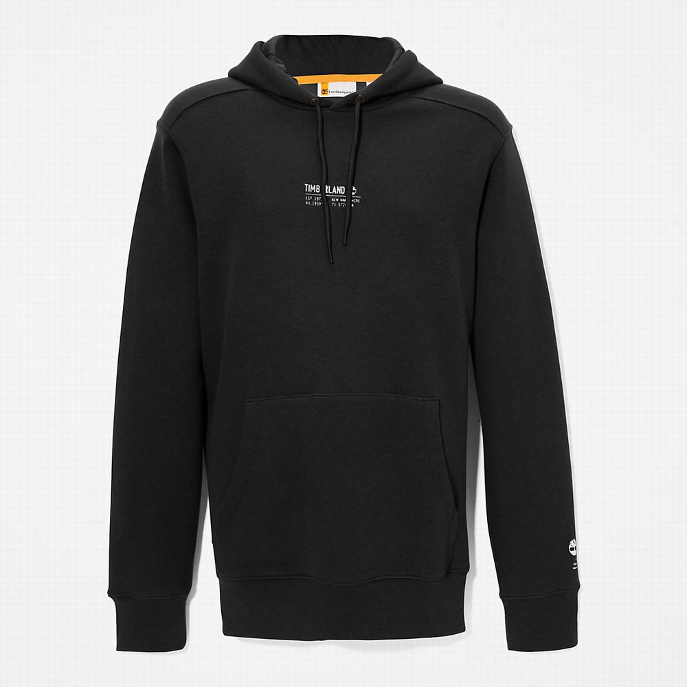 Pánské Mikiny S Kapucí Timberland All Gender Luxe Pohodlí Essentials Refibra™ Černé | TI34610-856