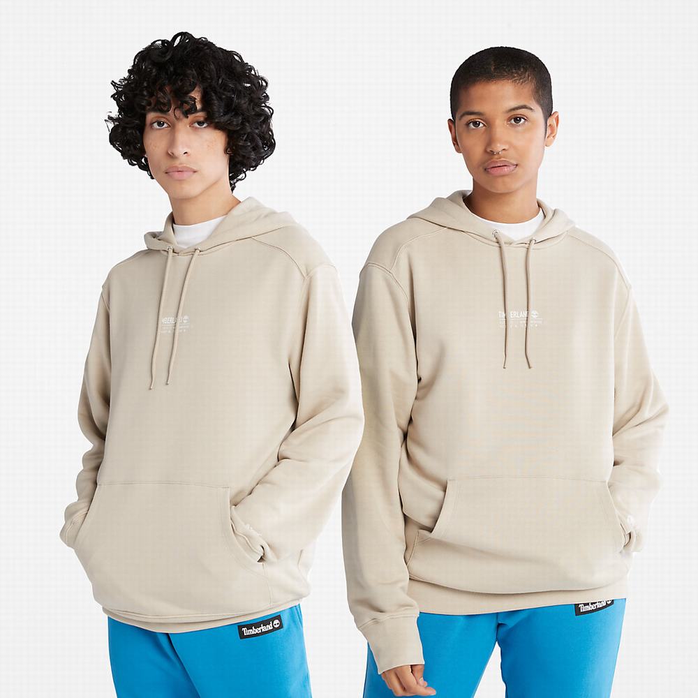 Pánské Mikiny S Kapucí Timberland All Gender Luxe Pohodlí Essentials Refibra™ Světle Šedé | TI97381-593