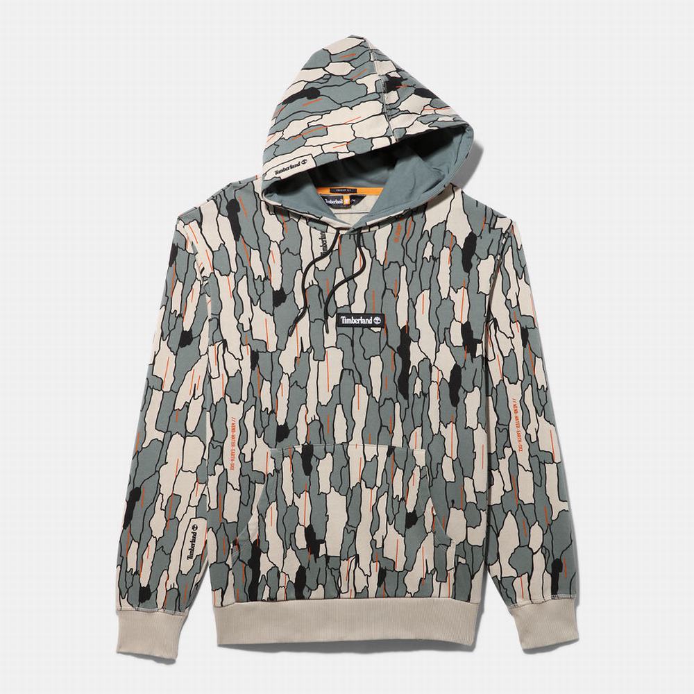 Pánské Mikiny S Kapucí Timberland Bark Maskáčové | TI60235-816