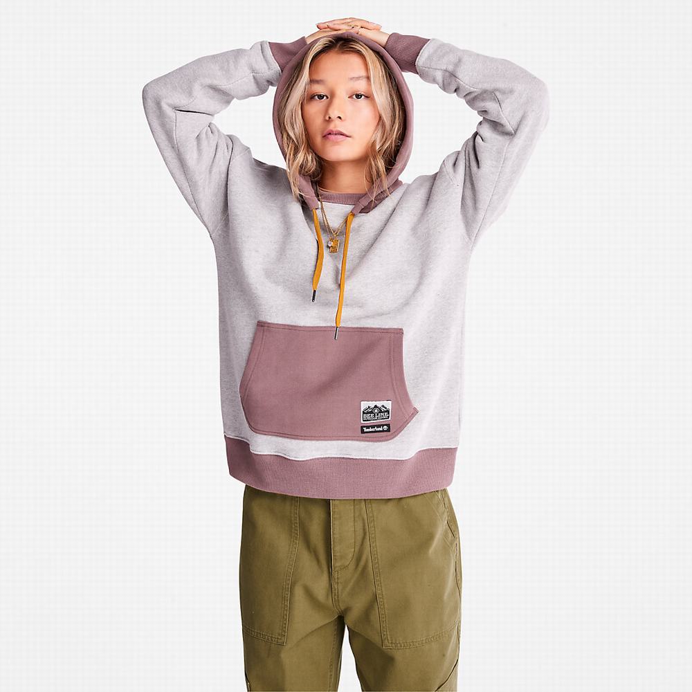 Pánské Mikiny S Kapucí Timberland Bee Line x Timberland® Šedé | TI09815-197