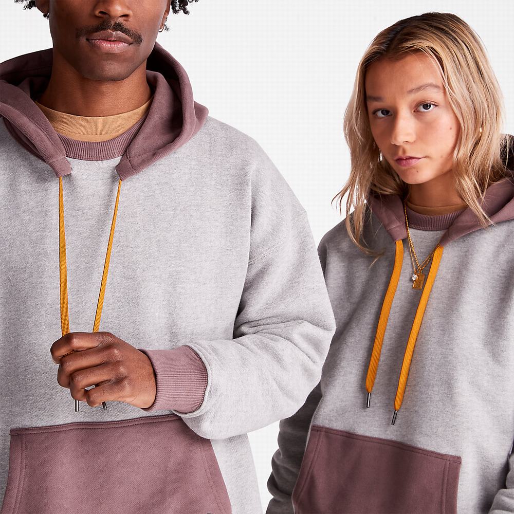 Pánské Mikiny S Kapucí Timberland Bee Line x Timberland® Šedé | TI09815-197