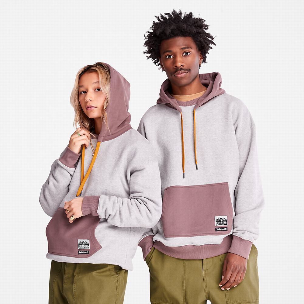Pánské Mikiny S Kapucí Timberland Bee Line x Timberland® Šedé | TI09815-197