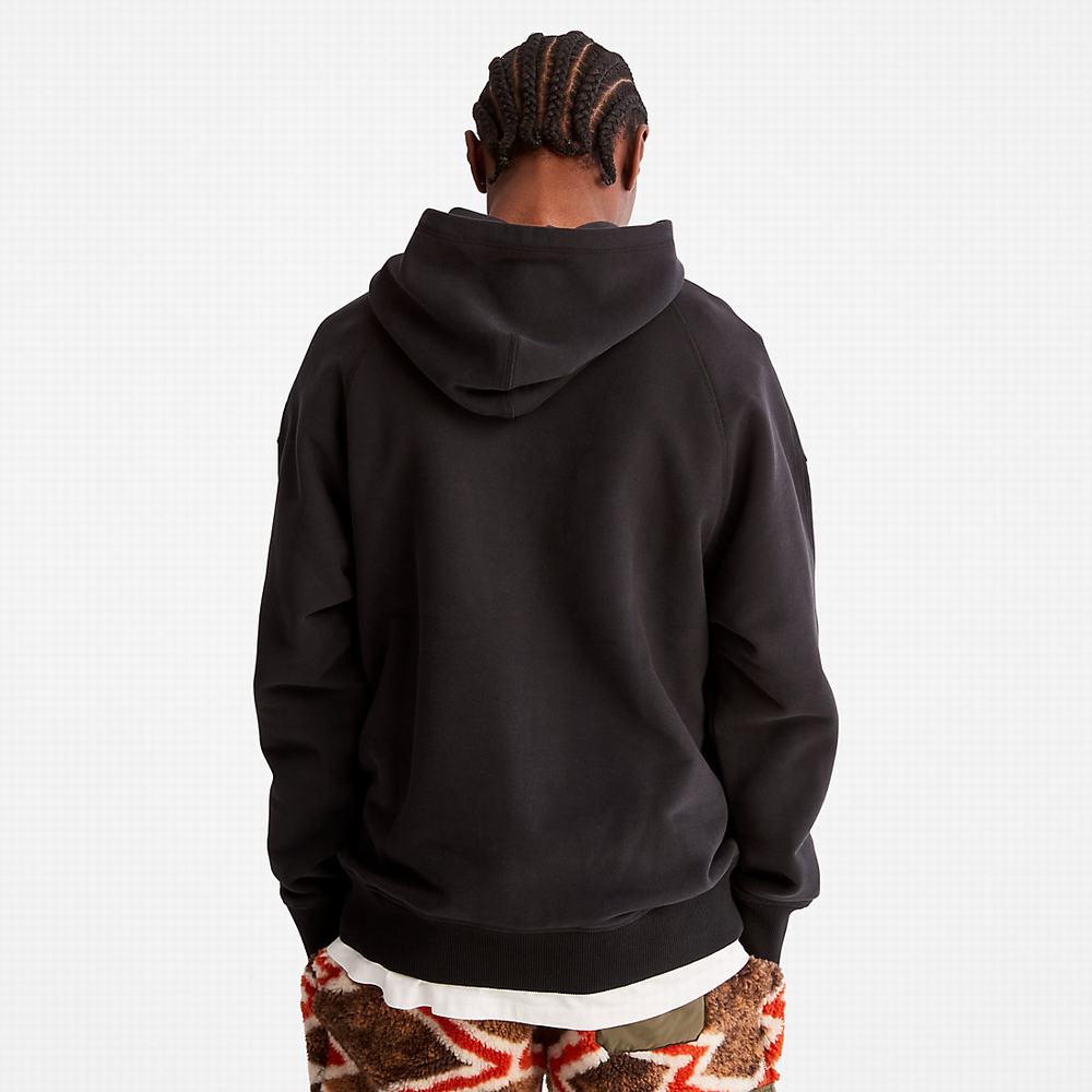 Pánské Mikiny S Kapucí Timberland Bee Line x Timberland® Logo Černé | TI95821-432